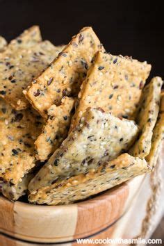 Бързи и лесни крекери със семена (солени бисквити) | Food, Savoury food ...