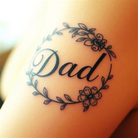 memorial tattoos  dad heartfelt ideas  celebrate  memory