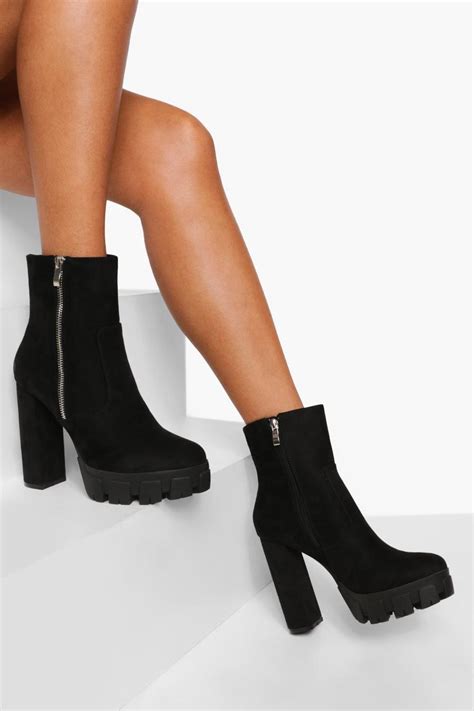 Heeled Boots | High Heel Boots | boohoo UK