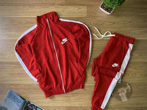 Спортивный Костюм Мужской Nike Красный Осенний | Весенний Демисезонный ...