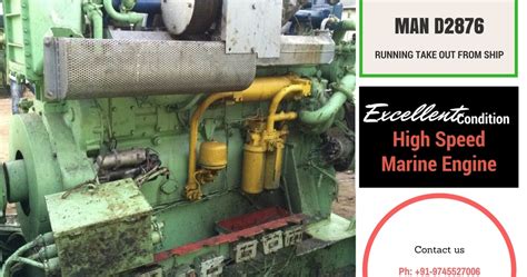 MAN D2876 Marine Engine for sale | Ship Machinery | Used Recondition