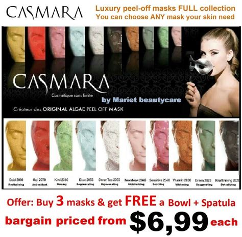 1 Casmara S patula. 1 extra Casmara peel off mask ( total 5 1 = 6 masks ...