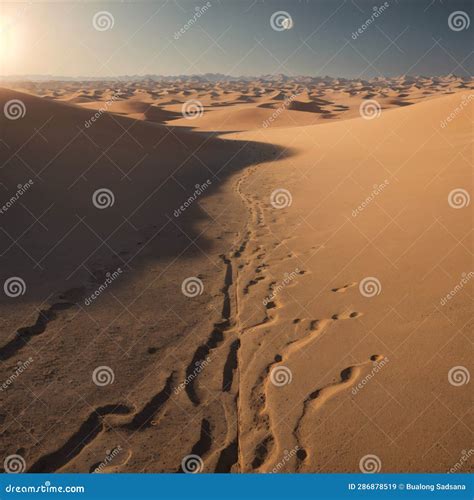 Lunar Landscape in the Dasht-e Lut Desert. the Hottest Place on Earth