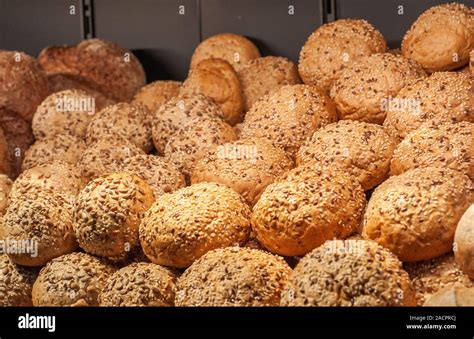 Different types of handmade bread Stock Photo - Alamy