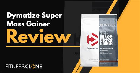 Dymatize Super Mass Gainer Review - A Look At This Supplement Powder
