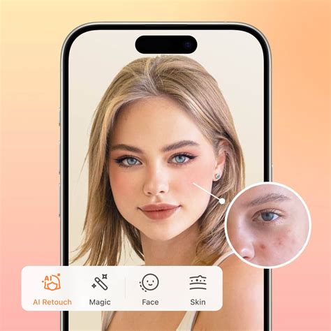 Ретушь фотографий Photo Retouch онлайн | Приложение для ИИ-ретуши фото