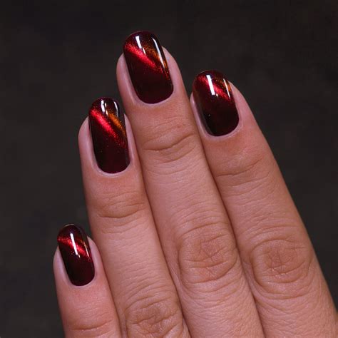 ILNP Poison - Blood Red Magnetic Nail Polish | Red nails, Magnetic