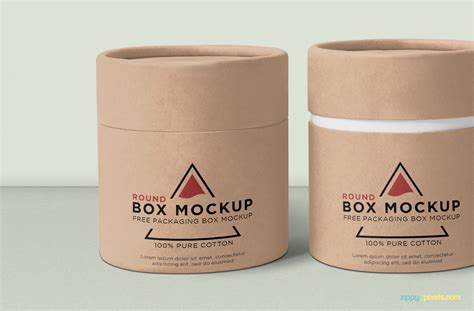 box mockup zippypixels