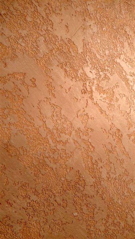 Orange Wall with Brown Paint - Home Decor Inspiration