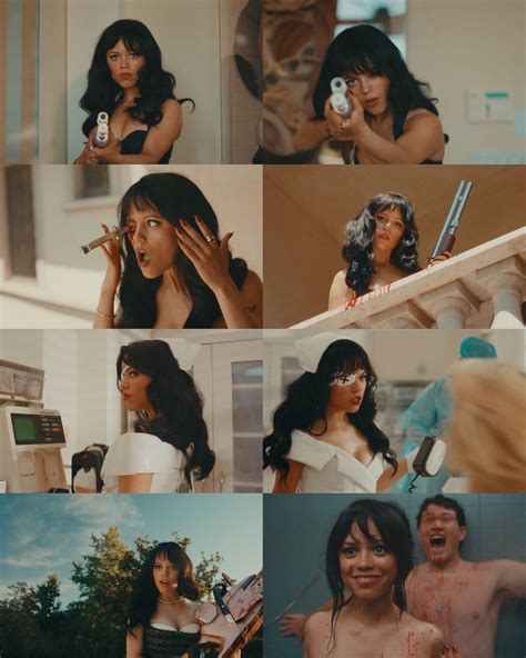 Jenna Ortega in Sabrina Carpenter’s ‘Taste’ music video. | Jenna ortega