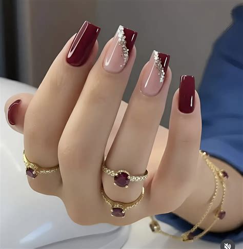 Unha Em Gel Quadrada Vermelha - Unhas decoradas quadradas vermelha | Unhas de gel quadradas, Unha ...