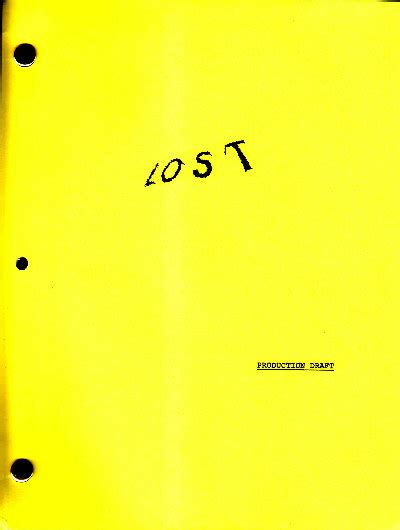 lost script se outlaws lostifiedcom lost show autographs