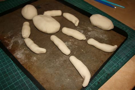 art  sole salt dough dolly part