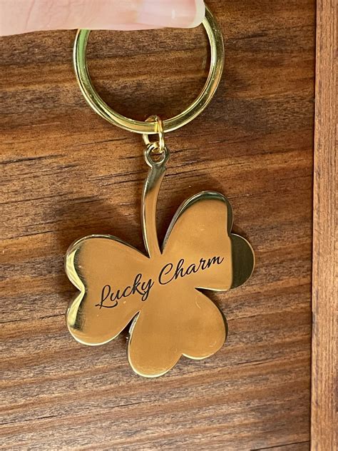 Gold Lucky Keychain | Irish Kevin's Bar