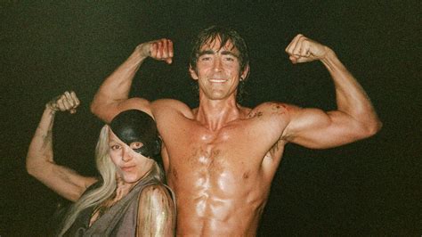 Lee Pace Shares Behind-the-Scenes Photos from the Naked Fight Scene in Foundation | GQ