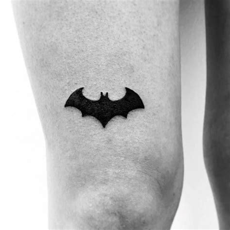 50 Batman Symbol Tattoo Designs For Men - Superhero Ink Ideas