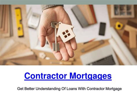 PPT - contractor mortgage broker PowerPoint Presentation, free download