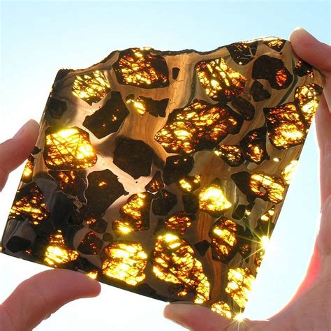 The Beautiful Fukang Meteorite | Amusing Planet