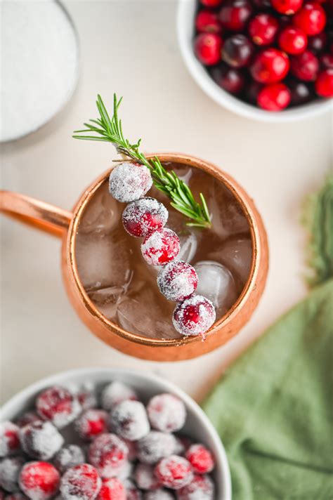 how to make sugared cranberries 5