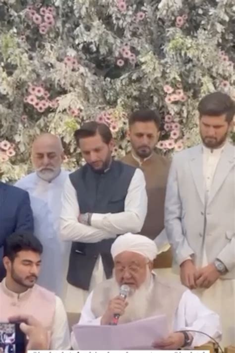 Shahid Afridi Daughter Marriage: Watch as Shahid Afridi’s eldest ...