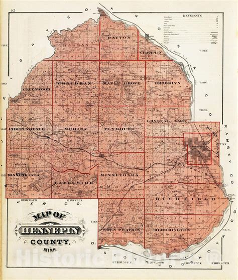 map of hennepin county mn 4
