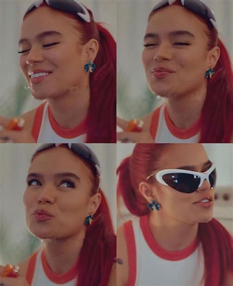 Karol G | Champagne blonde hair, Hair styles, Red hair