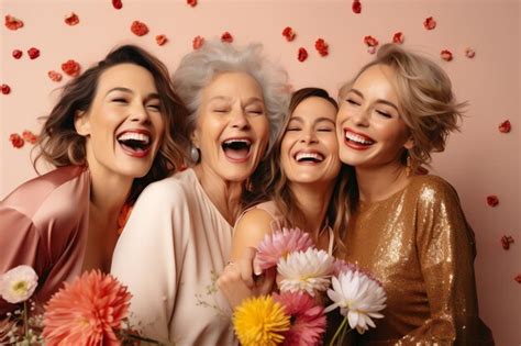 Premium AI Image | Multigenerational women celebrating together women ...