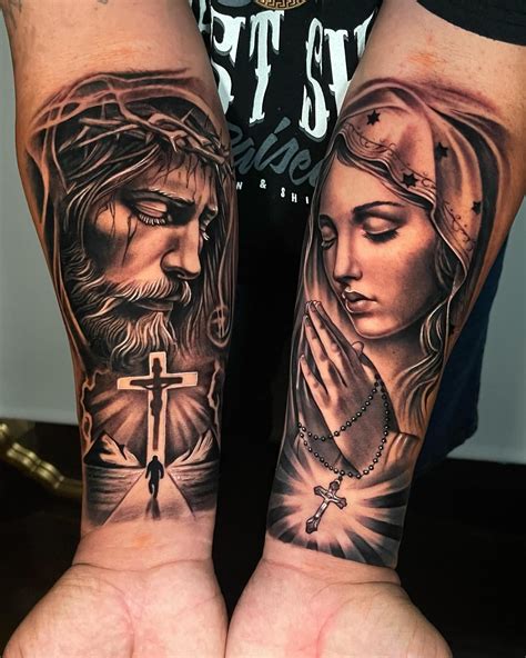 Pin on Virgin Mary Tattoo Ideas