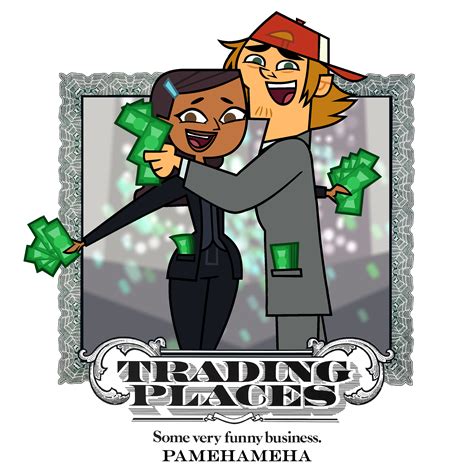 Commission #110 - Priya and Wayne Trading Places by Pamehameha on