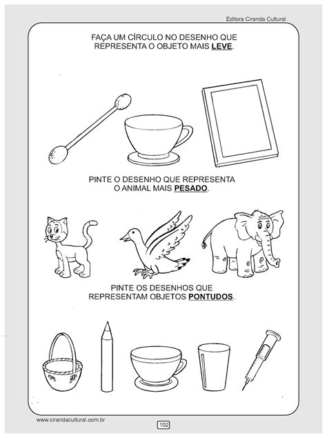 Atividades Para Trabalhar Conceitos Matematicos Na Educação Infantil