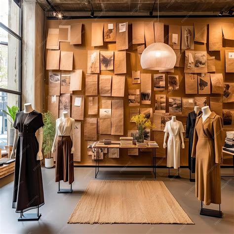 Premium AI Image | A sustainable and ecofriendly fashion boutique with