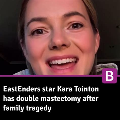 Birmingham - Kara Tointon has opened up about her decision to have a