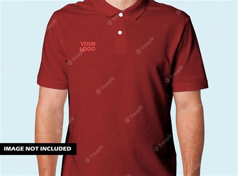 Premium PSD | A red tshirt Mockup PSD