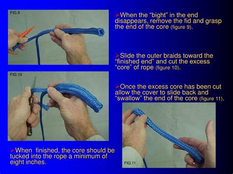 hollow braid  splice powerpoint