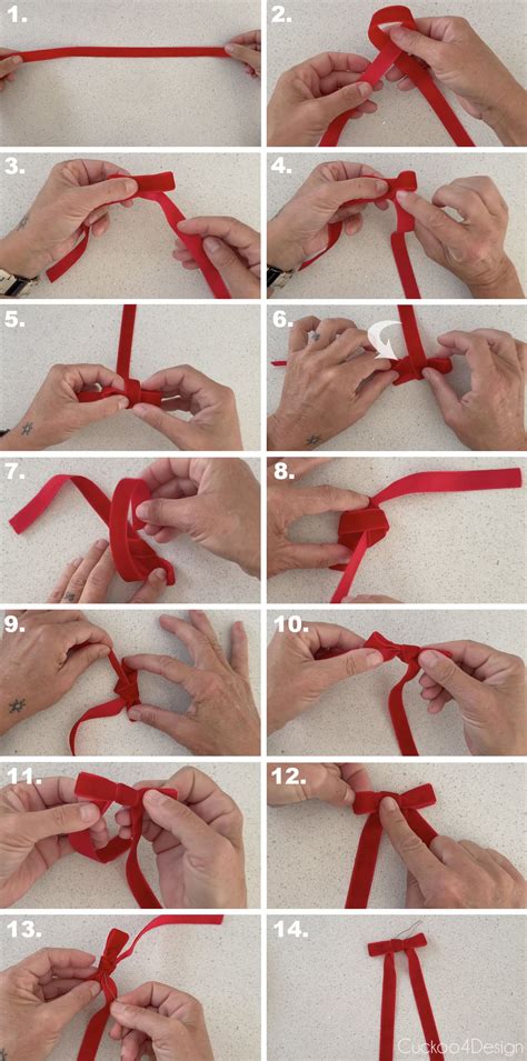 10 Steps To Tying The Perfect Ribbon Knot