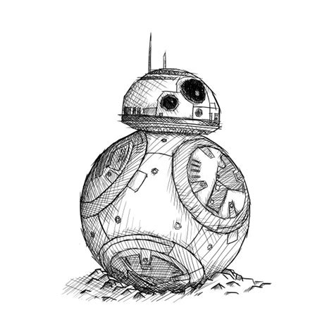 Bb 8 Drawing at GetDrawings | Free download