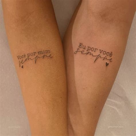 Tatuagem Para Casais - 100 frases para tatuagem de casal para eternizar seu amor na pele ...