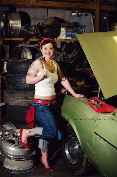 Garage Pin Ups at Maria Buck blog
