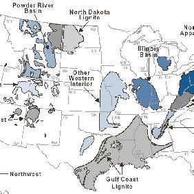 Coal supply regions. | Download Scientific Diagram