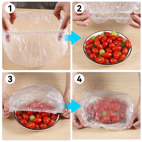 Пакеты на Резинке для Кухни \ Хранение Продуктов, и Пр. 100 Шт. 11см ...
