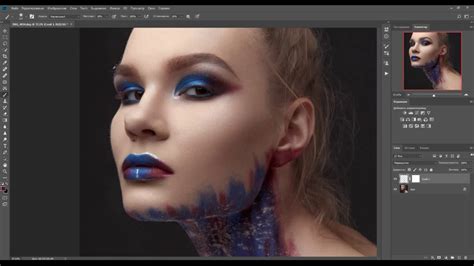 Ретушь студийного бьюти портрета. Beauty retouching - YouTube