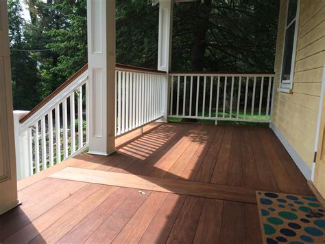 Smooth Composite Porch Flooring