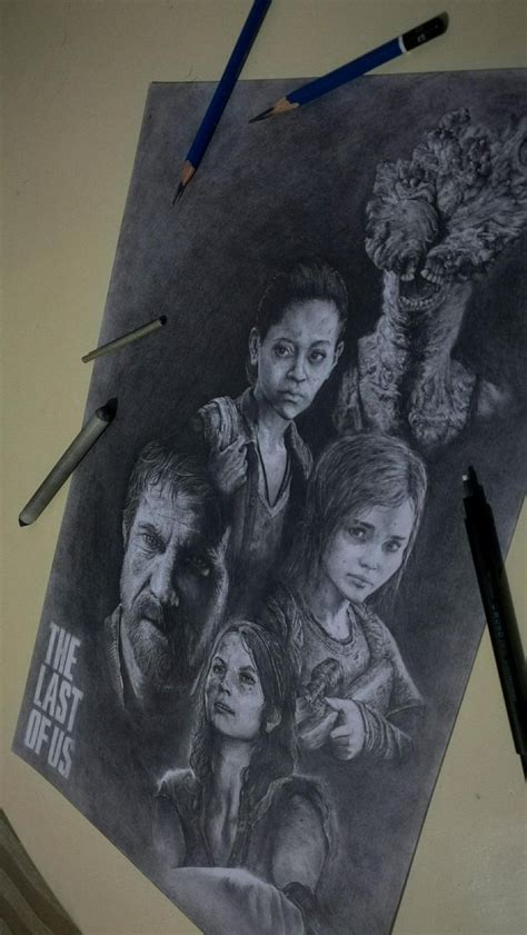 Last Of Us Drawing at PaintingValley.com | Explore collection of Last ...
