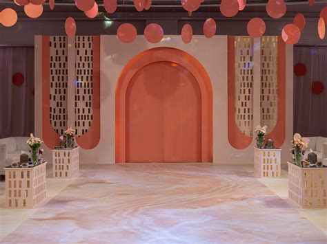 WEDDING STAGE DESIGN FOR SIGNATURE WEDDING IN KUWAIT :: Behance