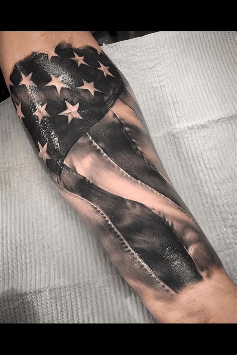 Details 78+ flag forearm tattoo latest - in.cdgdbentre