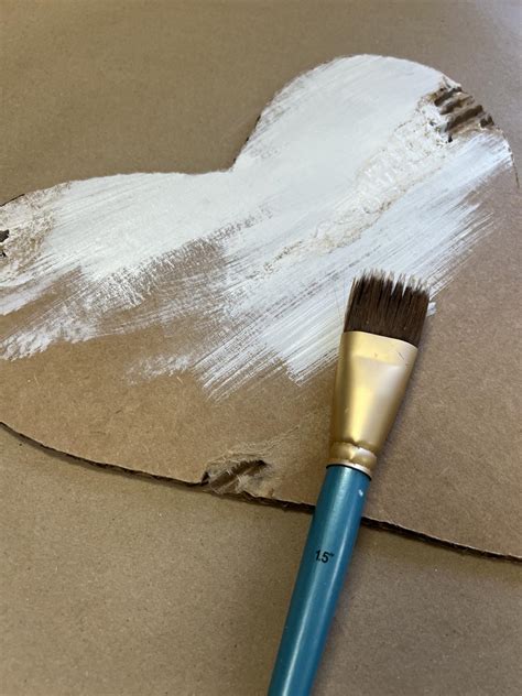 How To Make A Rustic Heart Out Of Cardboard - The Shabby Tree
