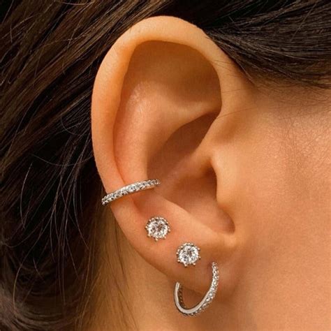 conch hoop conch hoop piercing conch hoop earring conch etsy