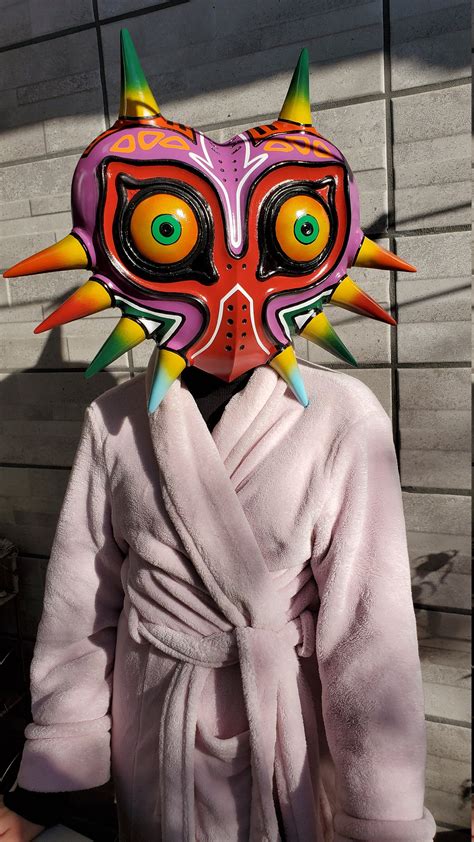 Majora's Mask the Legend of Zelda Full Face Mask, Handmade - Etsy