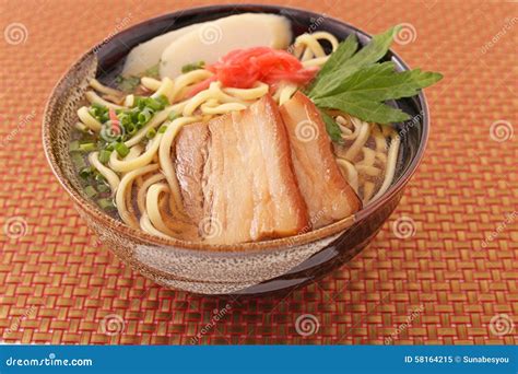 okinawa soba stock image image  delicious gourmet