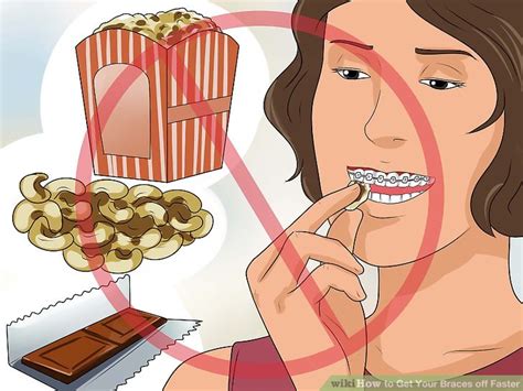 how to get braces off at home